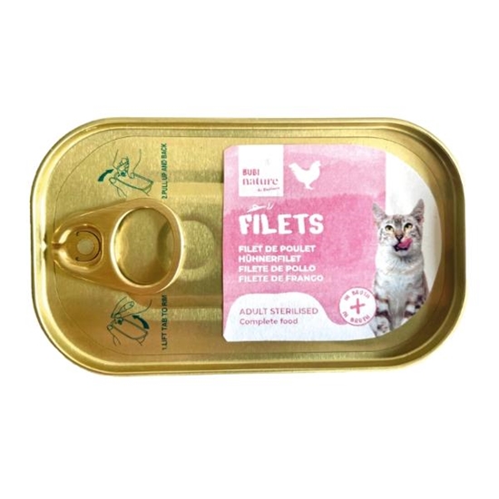 Picture of Bubi Nature Chicken in Broth 85g | Sterilized Cat